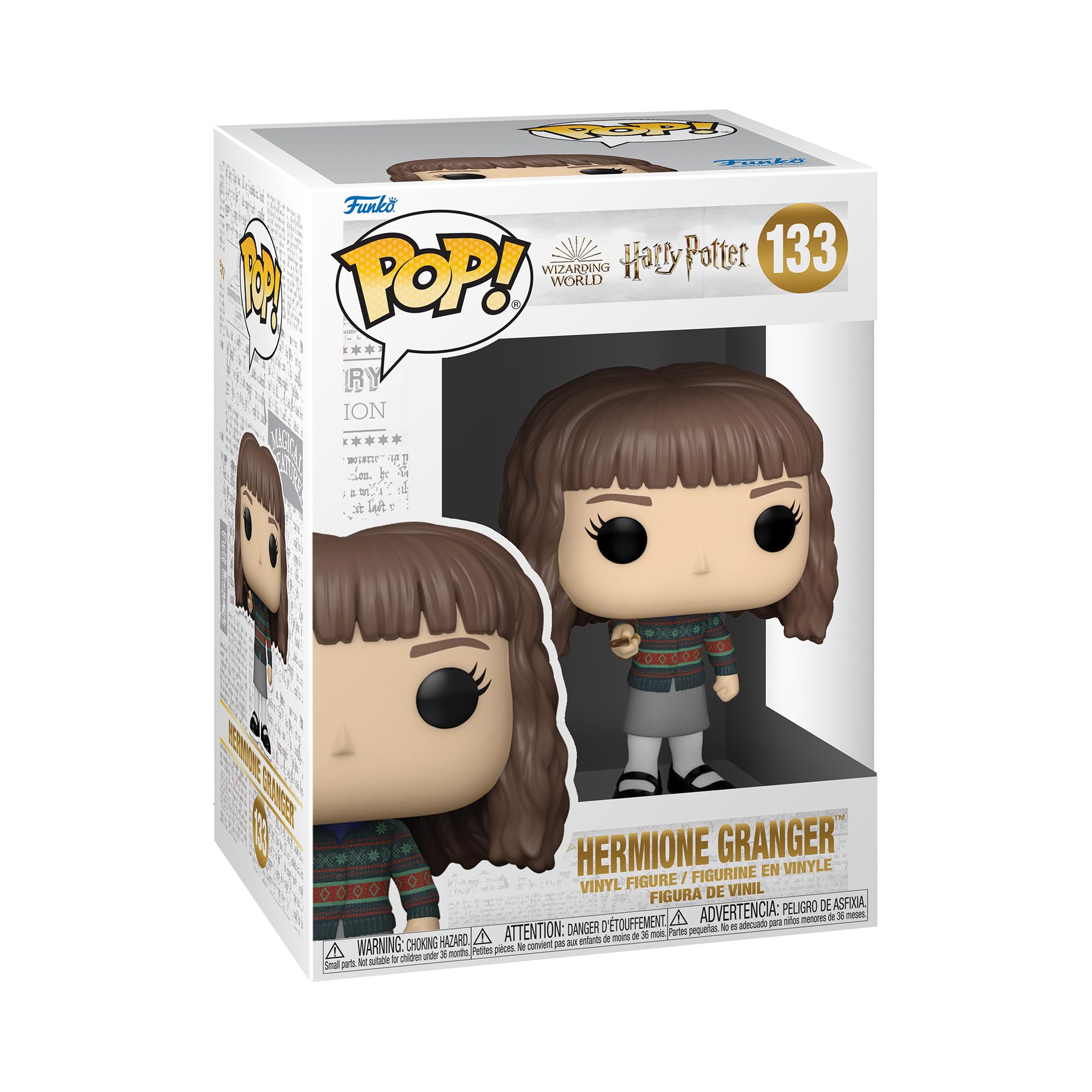 Funko Pop! Harry Potter 20th Anniversary - Hermione with Wand Multicolor 57367