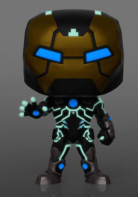 Funko Marvel 80th Anniversary: Iron Man Model 39 (GITD) Pop Figure (AAA Anime Exclusive) (Figures)