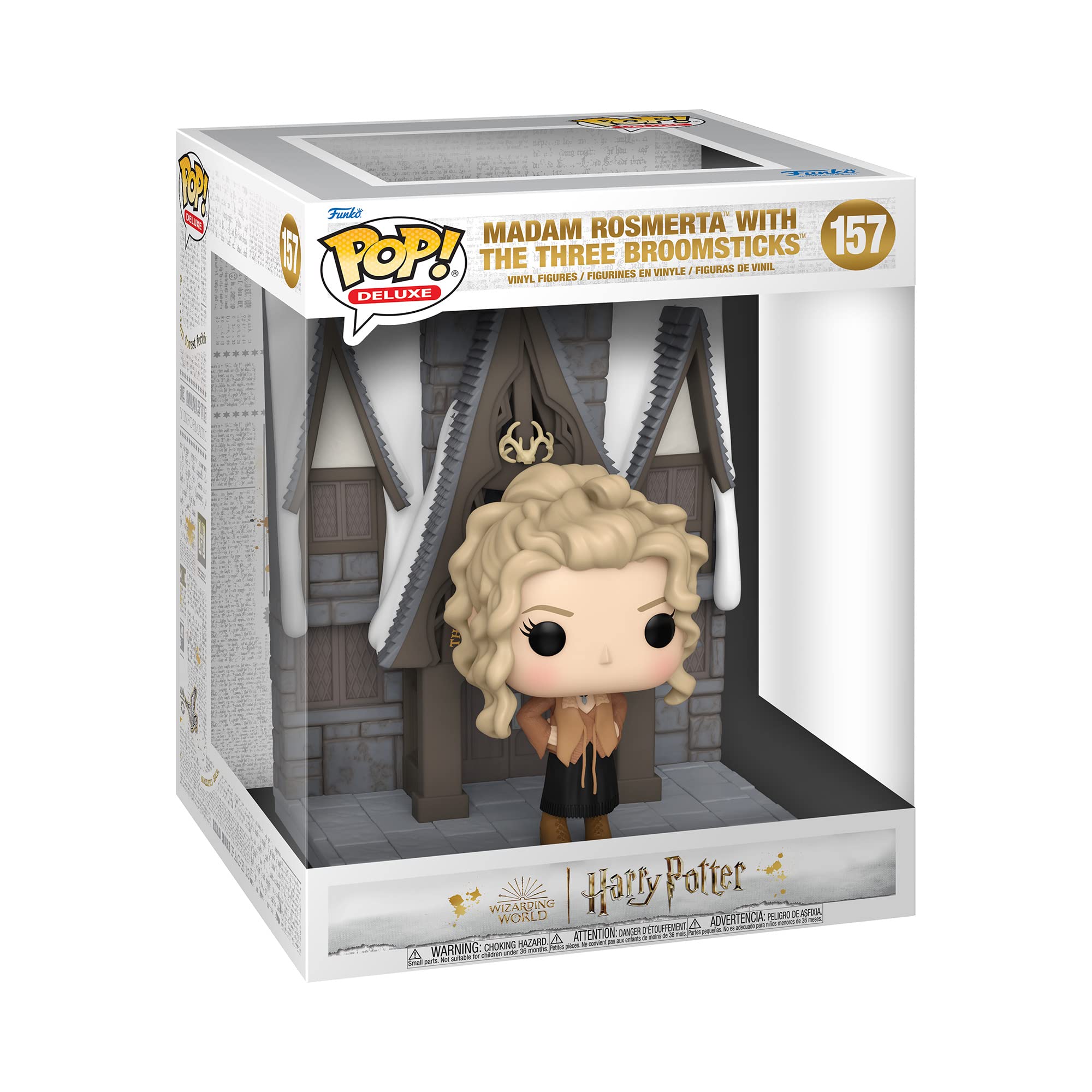 Funko Pop! Deluxe: Harry Potter: Hogsmeade - Madam Rosmerta with The Three Broomsticks, Multicolor (65649)