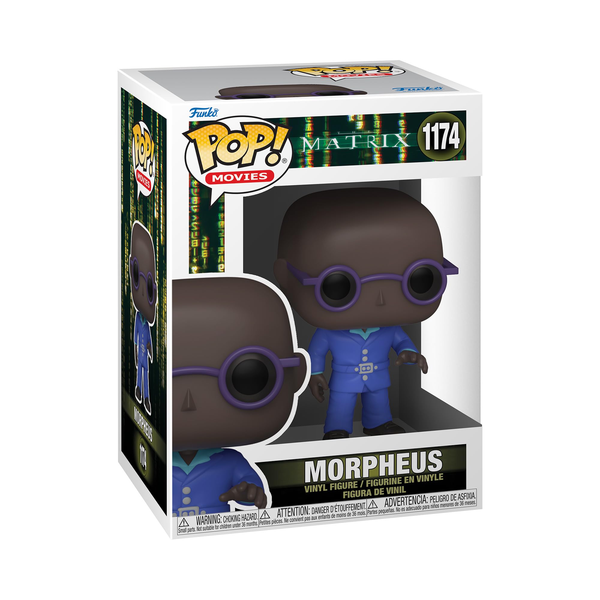 Funko Pop! Movies: The Matrix Resurrections - Morpheus, Multicolor, 59255