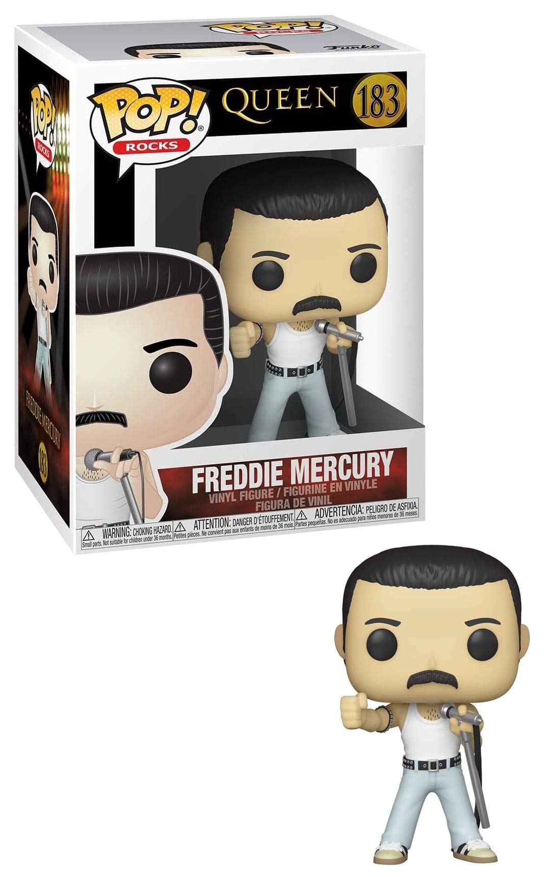 Funko Pop! Rocks: Queen - Freddie Mercury Radio Gaga 1985