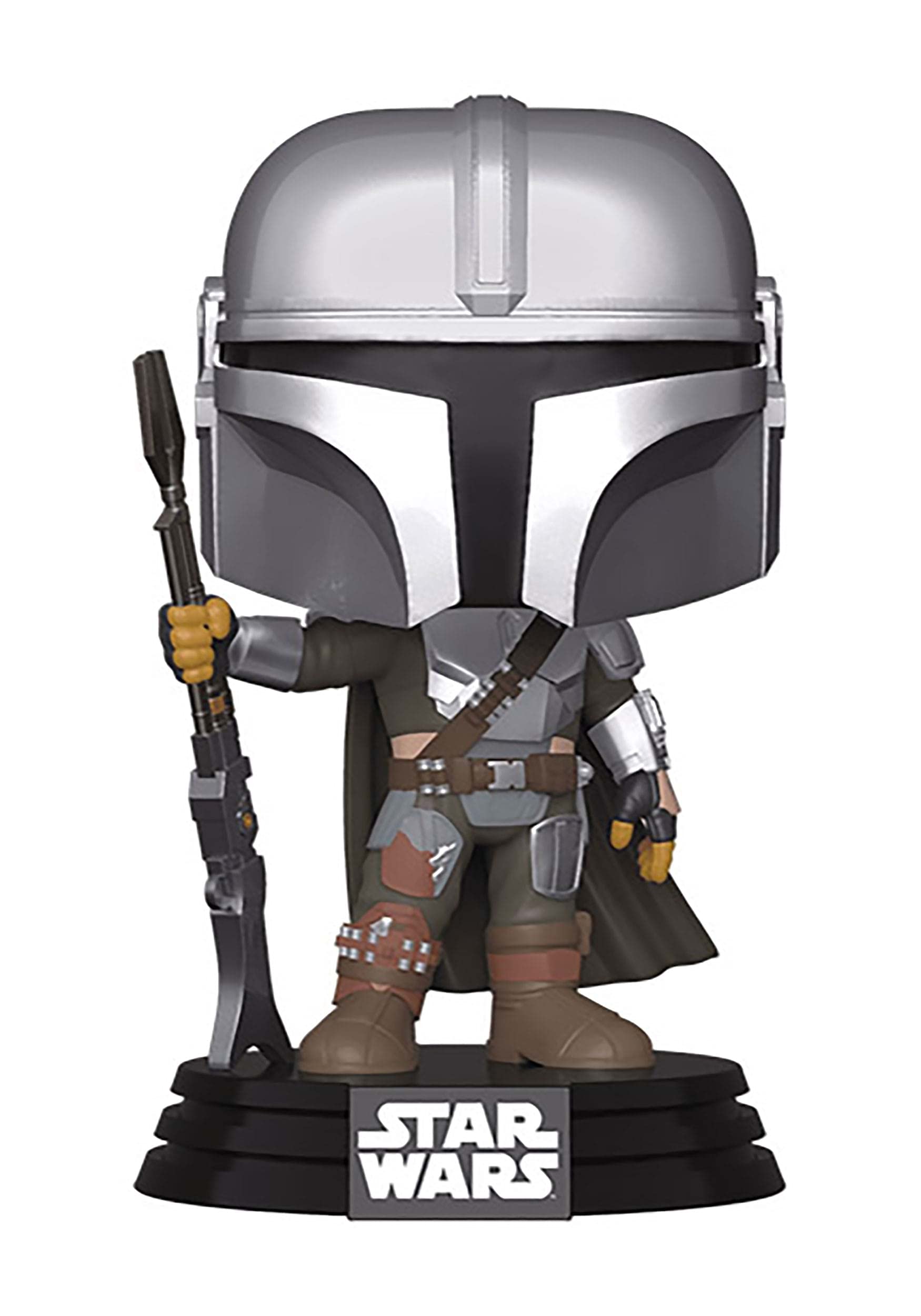 Funko Pop! Star Wars: The Mandalorian Action Figure, The Mandalorian Vinyl Bobblehead