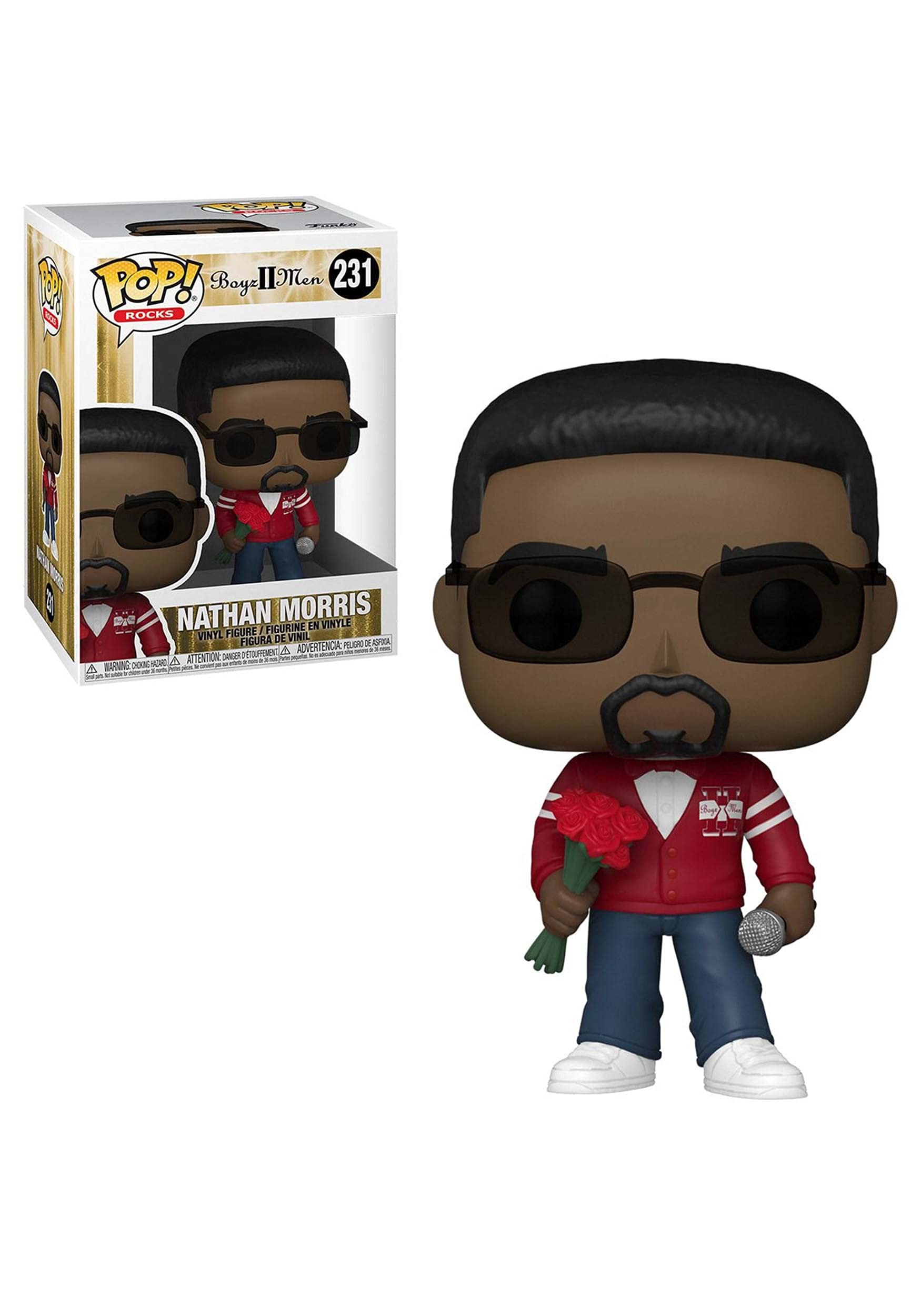 Funko Pop! Rocks: Boyz II Men - Nathan Morris Multicolor