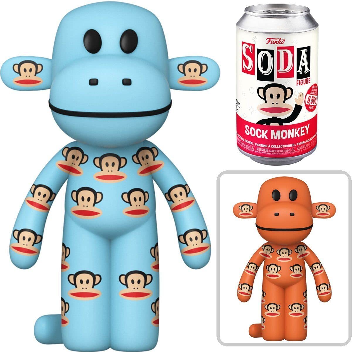 Funko Pop! Soda: Paul Frank Vinyl Sock Monkey Limited Edition Figure w/ Chance of Chase