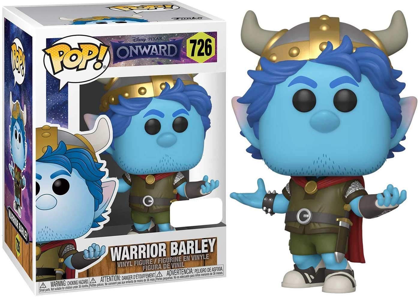 Funko Pop! Disney: Onward - Warrior Barley, Amazon Exclusive Vinyl Figure