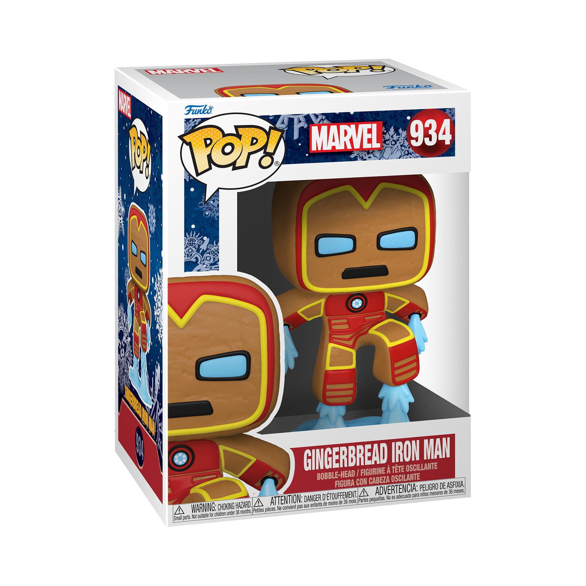 Funko Pop! Marvel: Gingerbread Iron Man Multicolor 50658