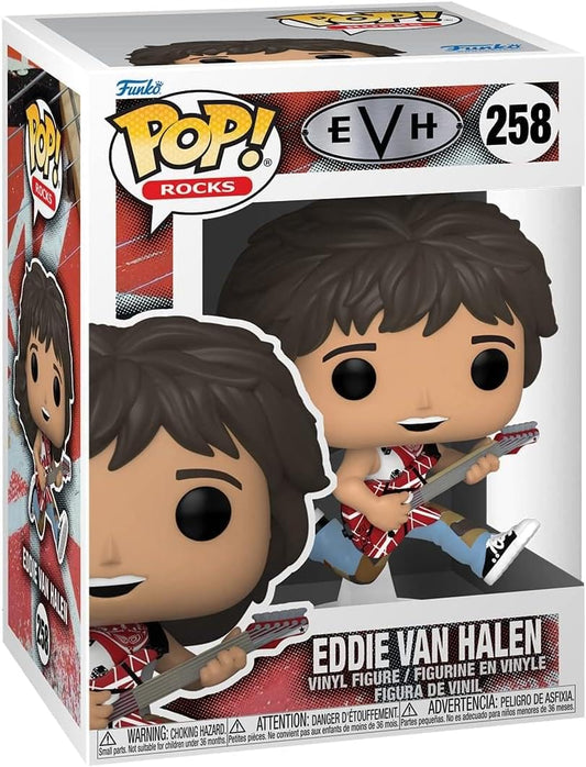 Funko Pop! Rocks: Eddie Van Halen with Guitar, Multicolor, 59388