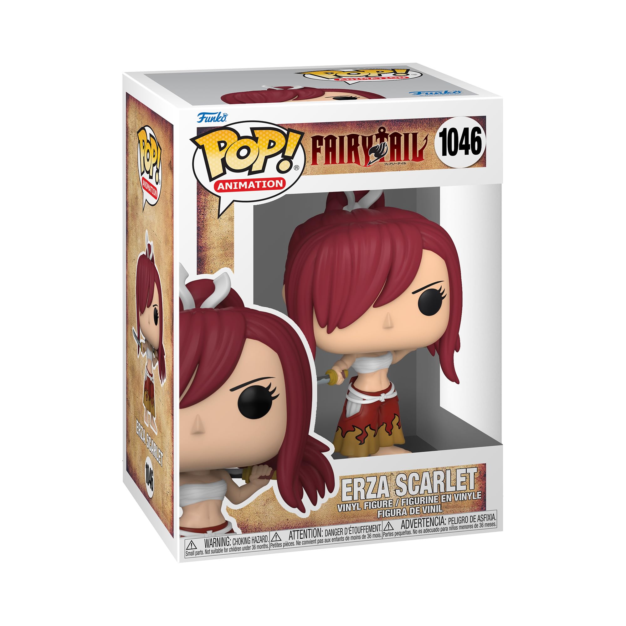 Funko Pop! Animation: Fairy Tail - Erza Scarlet, Multicolor, 57338