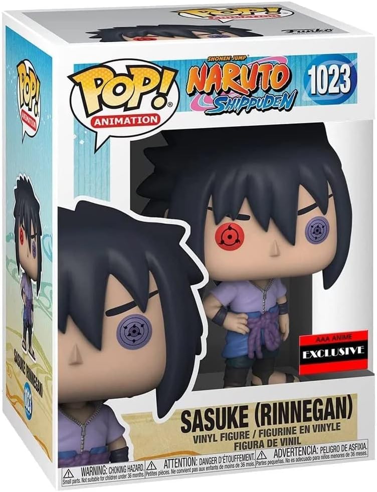 Funko Pop! Naruto Shippuden: Sasuke Uchiha (Rinnegan) (AAA Anime Exclusive)