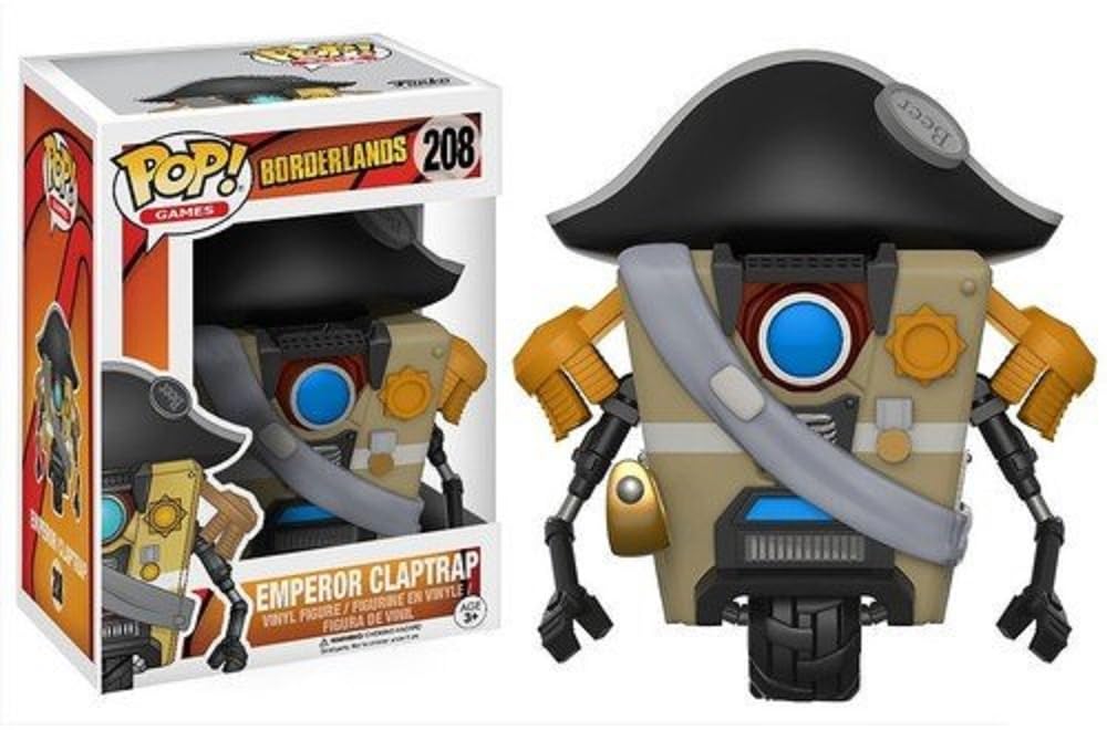Funko POP Games Borderlands Emperor Claptrap Action Figure