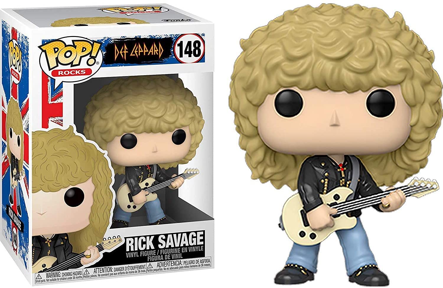 FunKo Pop! Rocks: Def Leppard - Rick Savage