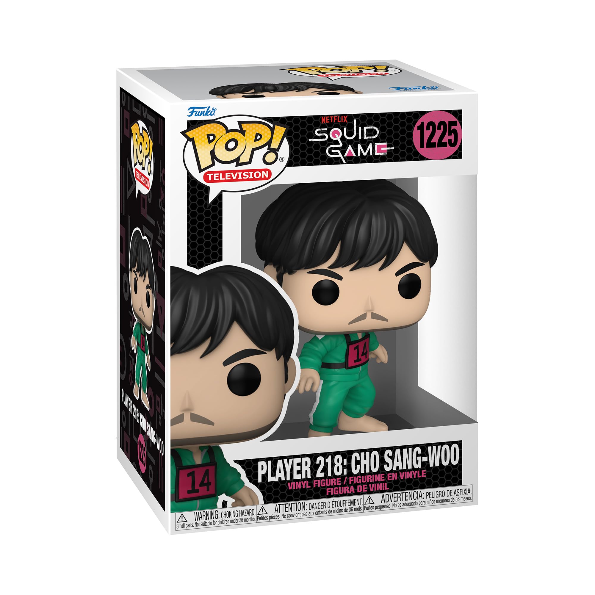 Funko Pop! TV: Squid Game - Player 218- Cho Sang-woo, Multicolor (64798)