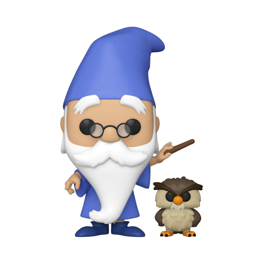 Funko POP&Buddy: Sits: Merlin w/Archimedes Multicolor 49152