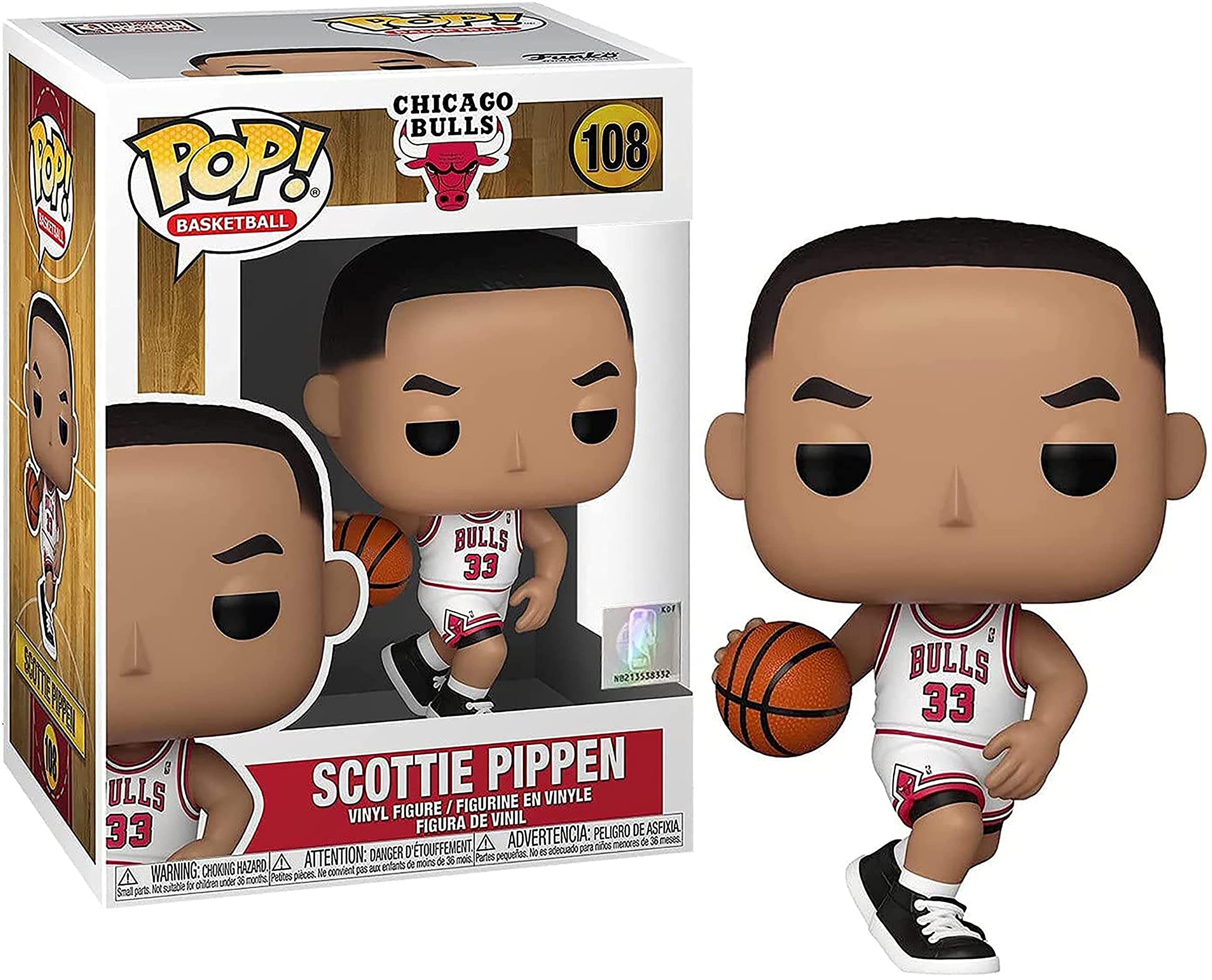 Funko Pop! NBA: Legends - Scottie Pippen (Bulls Home)