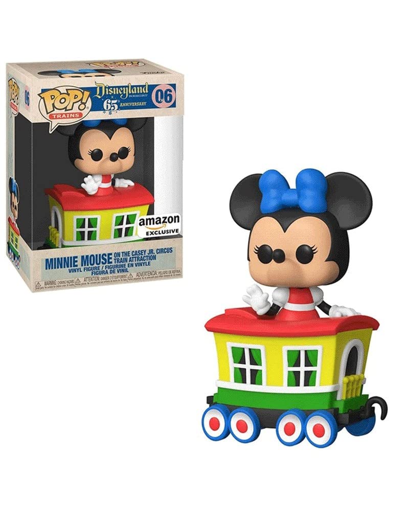 Funko Pop! Disney: Casey Jr. Circus Train Ride - Minnie in Caboose Car Vinyl Figure, Amazon Exclusive, 50949