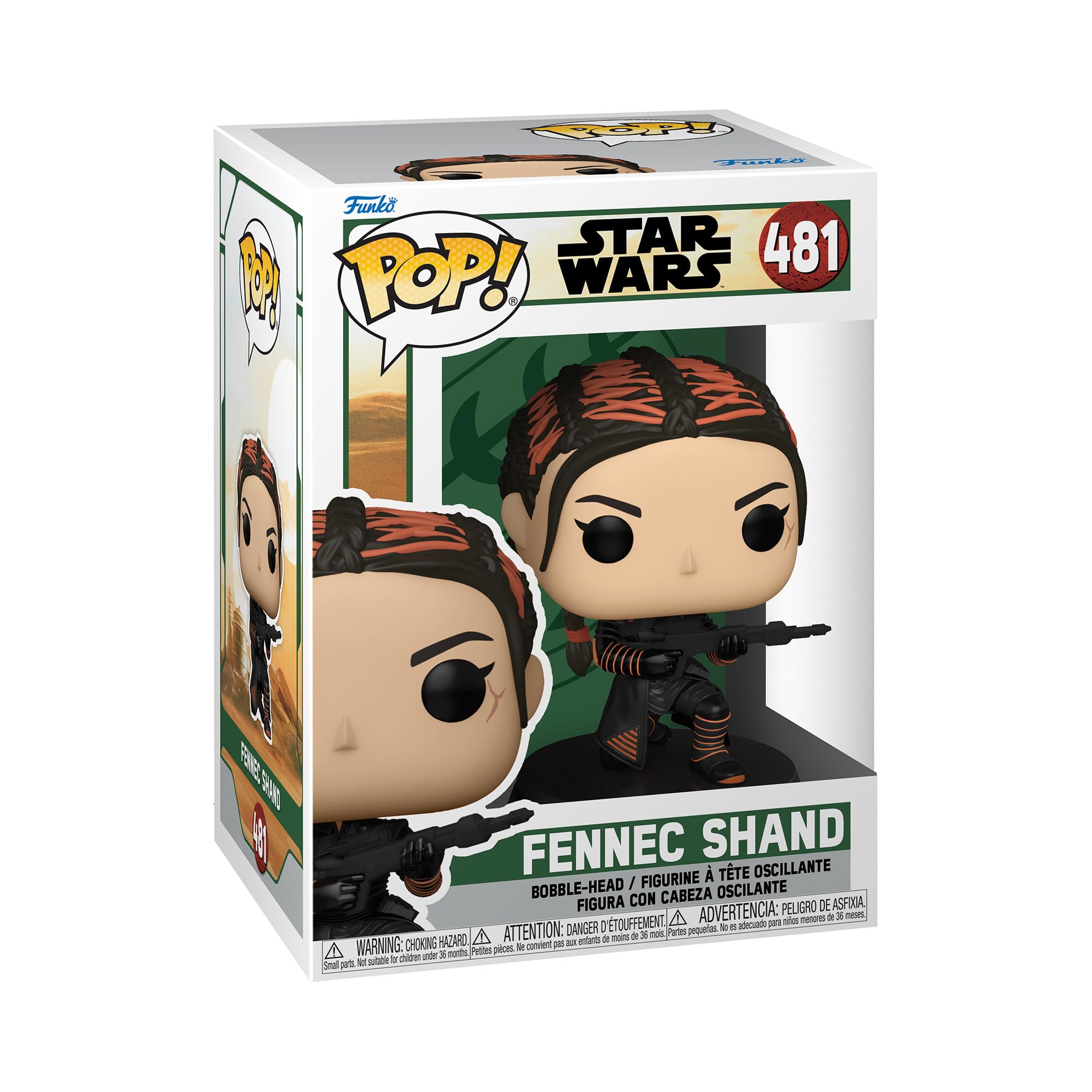Funko Pop! Star Wars: Book of Boba Fett - Fennec Shand, Multicolor, (60237)