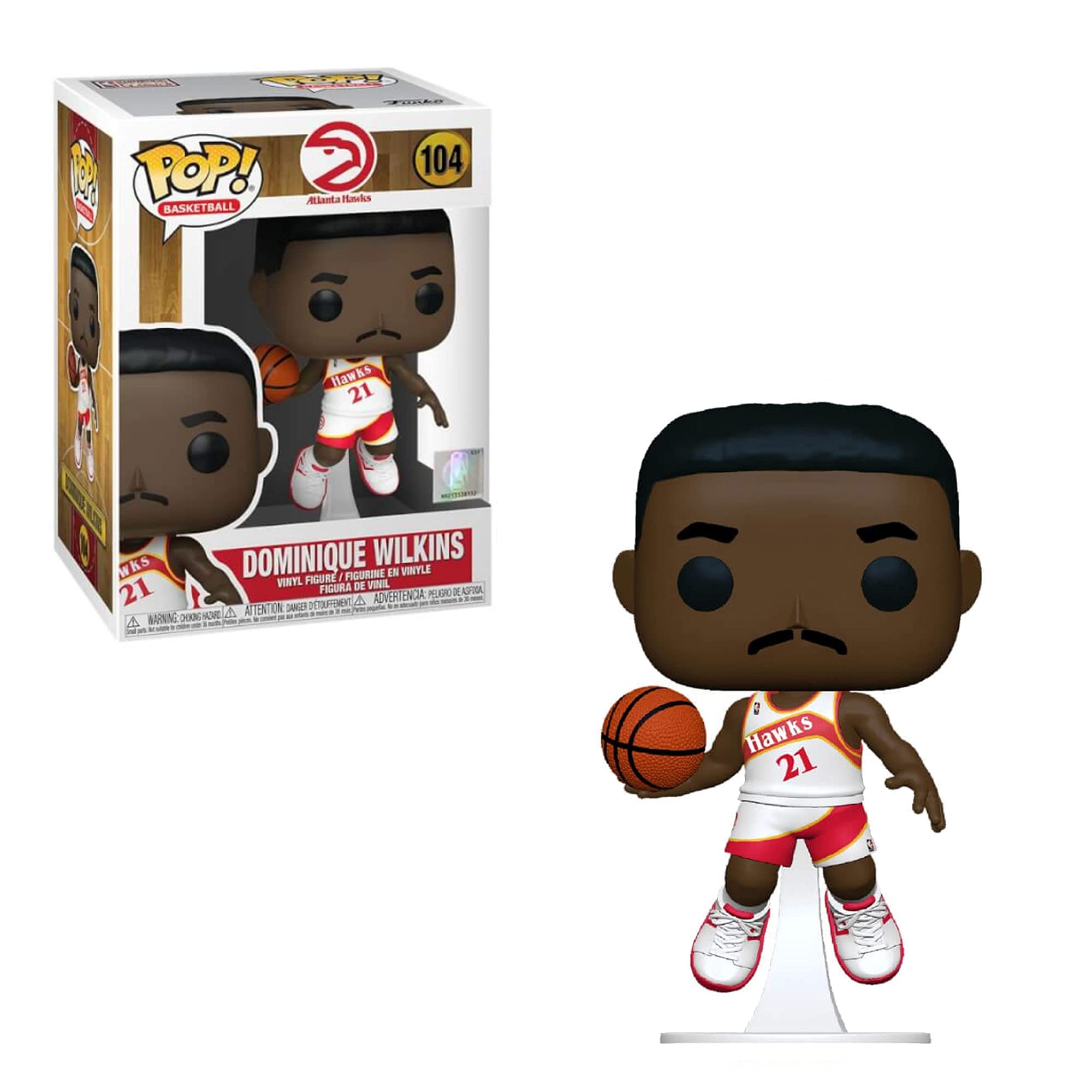 Funko Pop! NBA: Legends - Dominique Wilkins (Hawks Home)