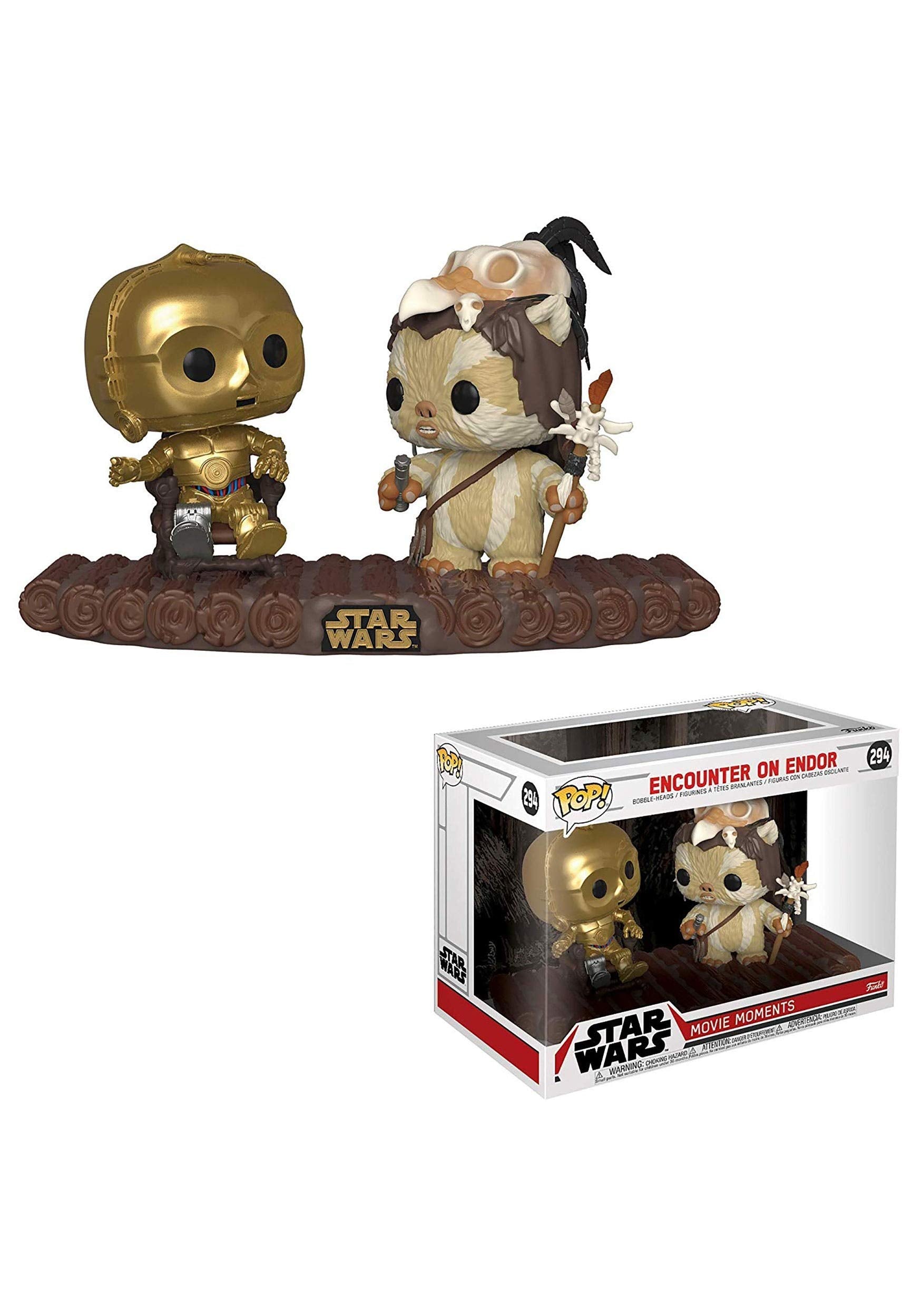 Funko 37593 Movie Moment Star Wars: Return of The Jedi - C-3PO on Throne