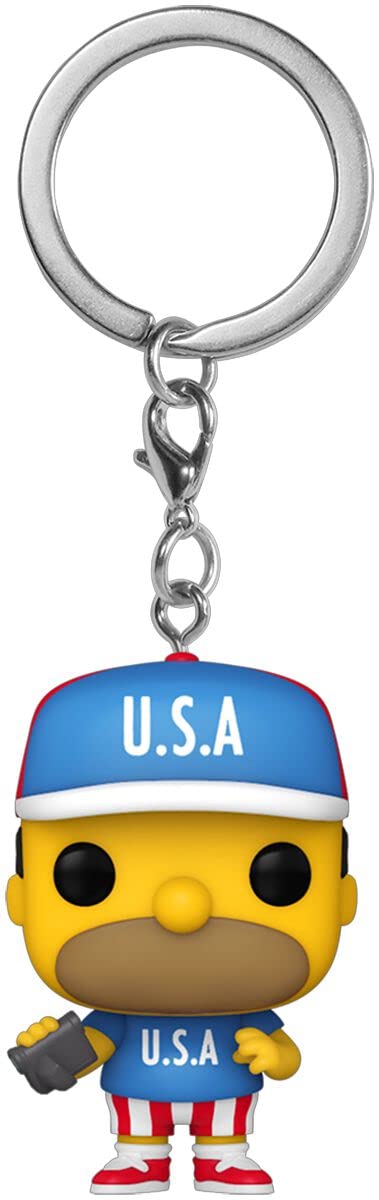 Funko Pop! Keychain: Simpsons - USA Homer