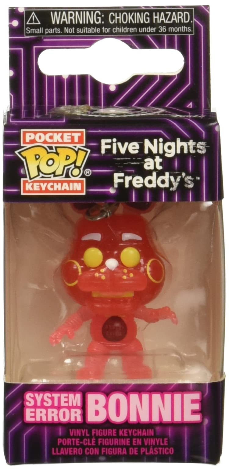 Funko Pop! Keychain: Five Nights at Freddy's - System Error Bonnie, Multicolor, 59695