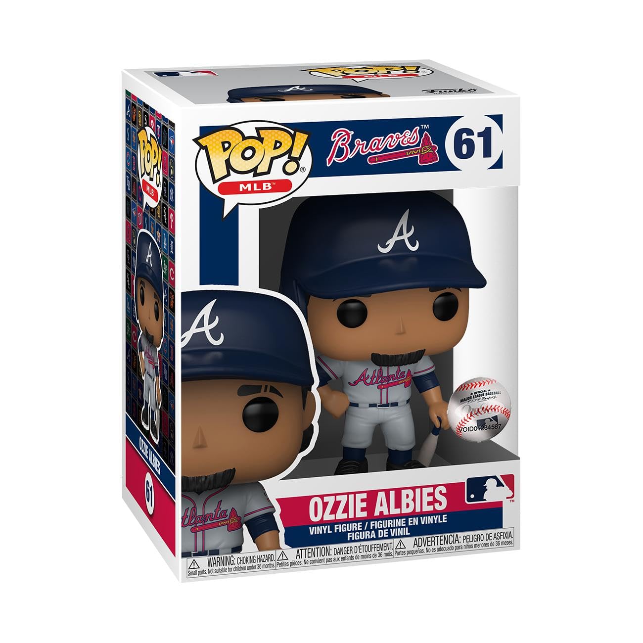 Funko Pop! MLB: Braves - Ozzie Albies (Road Uniform)