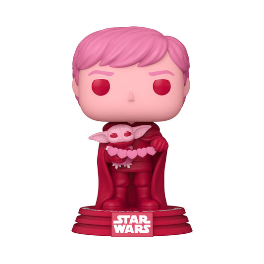 Funko Pop! Star Wars: Valentines - Luke Skywalker & Grogu, Multicolor, 60125