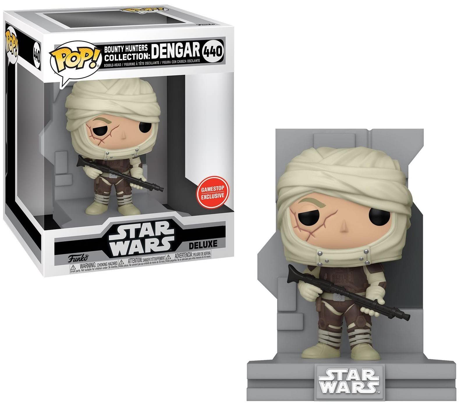 Funko POP! Star Wars Bounty Hunters Collection: Dengar Deluxe Vinyl Bobblehead Exclusive