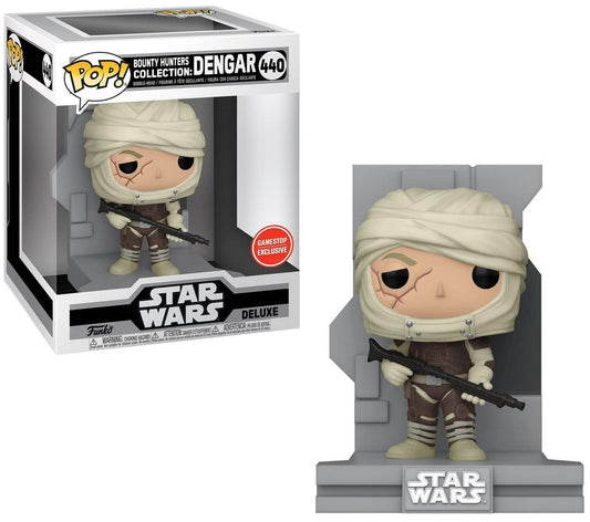 Funko POP! Star Wars Bounty Hunters Collection: Dengar Deluxe Vinyl Bobblehead Exclusive