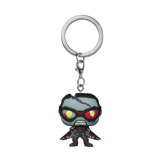 Funko Pop! Keychain: What If? - Zombie Falcon, Multicolor, 57401