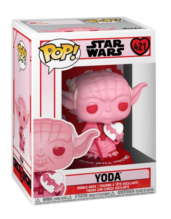 Funko Pop! Star Wars: Valentines - Yoda with Heart