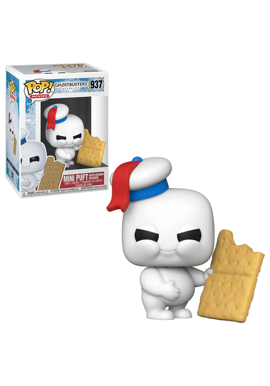 Funko Pop! Movies: Ghostbusters Afterlife - Mini Puft with Graham Cracker, Multicolor, 48494