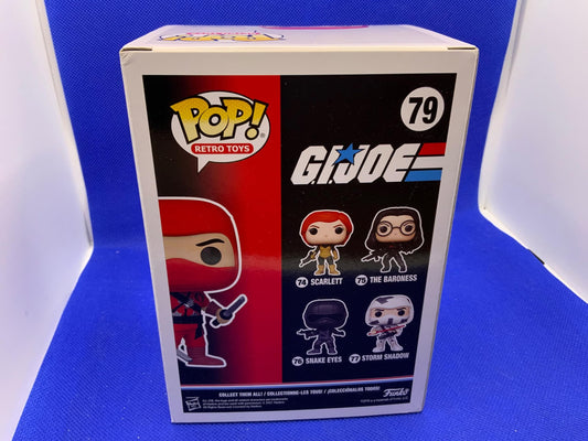 Funko POP! G.I. Joe #79 - Cobra Red Ninja Exclusive!