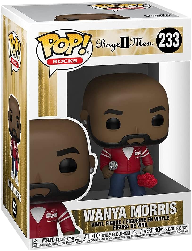 Funko Pop! Rocks: Boyz II Men - Wanya Morris Multicolor