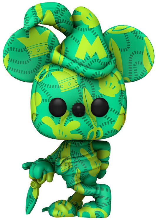 Funko Art Series Mickey Brave Little Tailor Special Edition Green Figure