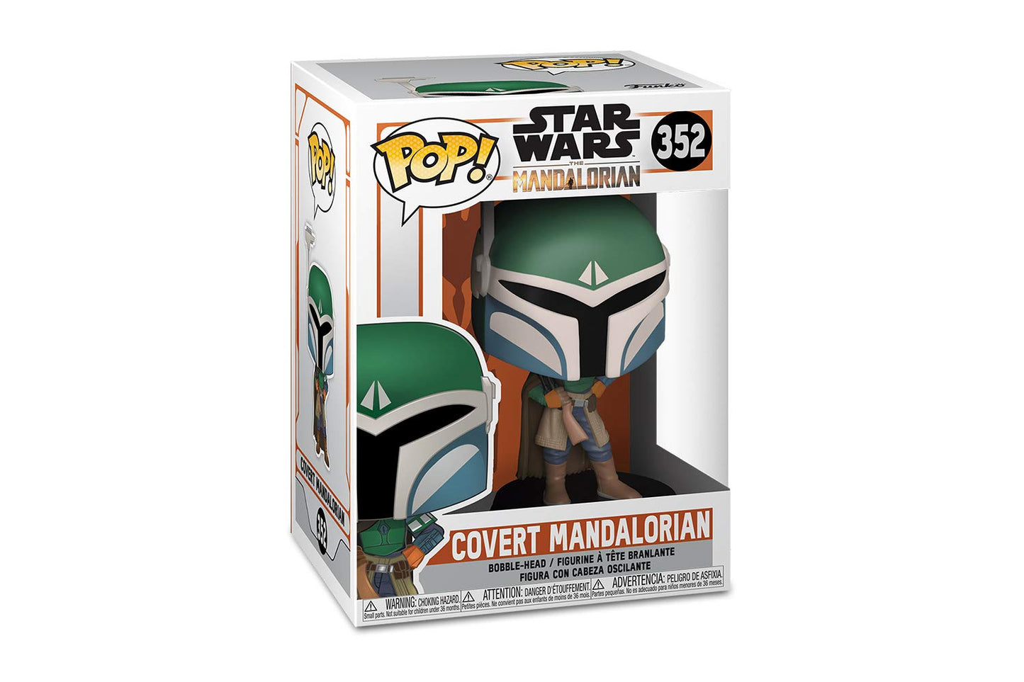 Funko Pop! Star Wars: The Mandalorian - Covert Mandalorian, Multicolour