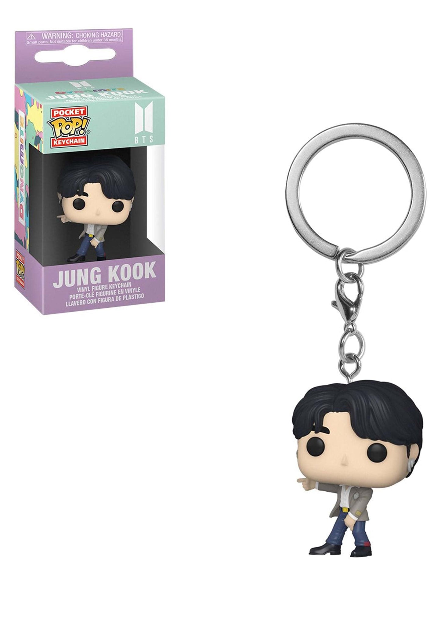 Funko Pop! Keychain: BTS - Dynamite - Jungkook Multicolor