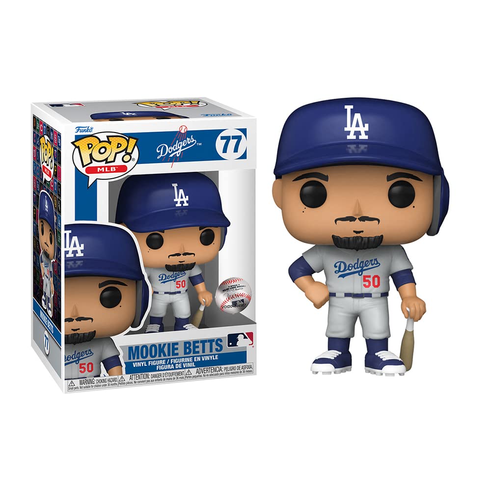 Funko Pop! MLB: Dodgers - Mookie Betts (Alternate Jersey), Multicolor, 61468