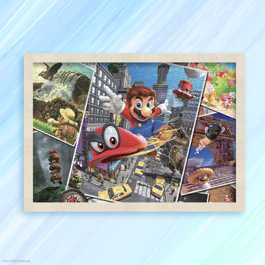USAOPOLY Super Mario Odyssey Snapshots 1000 Piece Jigsaw Puzzle
