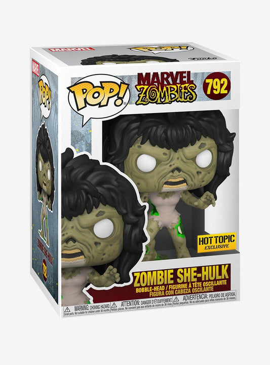 Funko Pop Marvel Zombies She-Hulk Special Edition #792 Zombie Figure