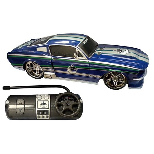 Top Dog TDH08RCMU24VC NHL Vancouver Canucks 1:24 Scale Radio Controlled 67 Ford Mustang GT