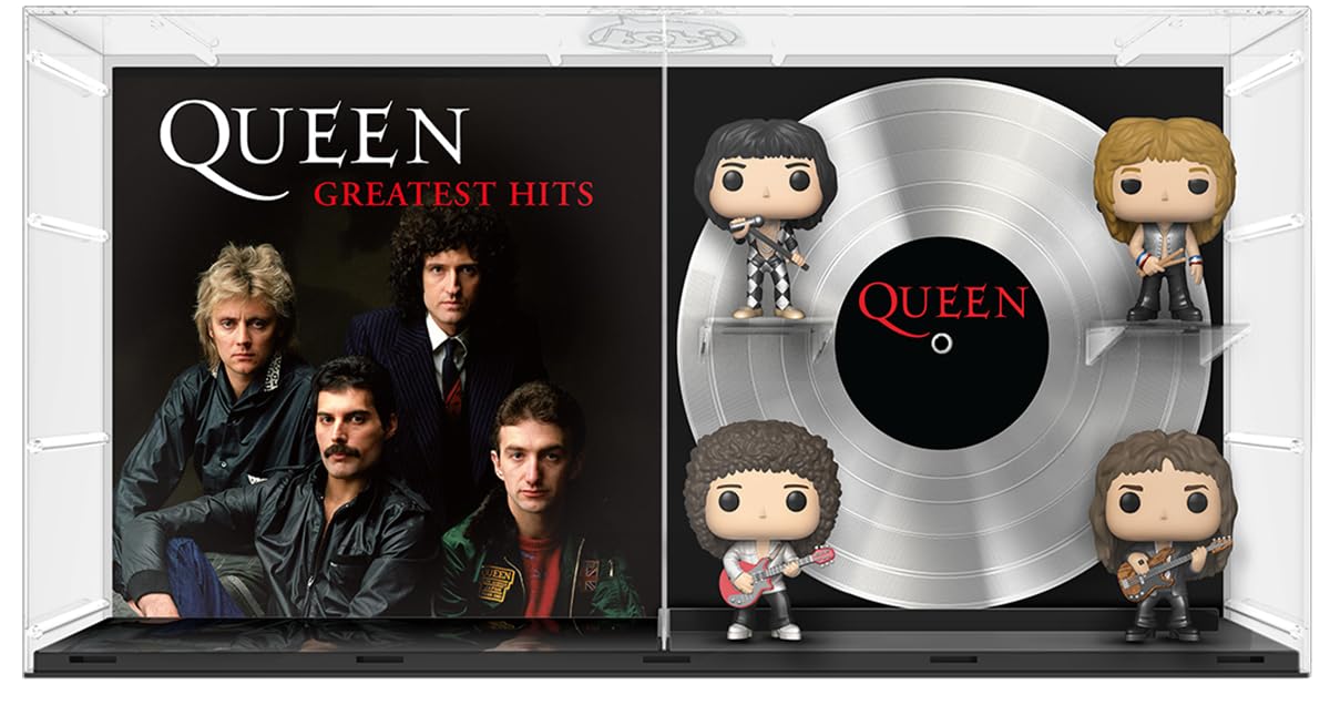 Funko Pop! Pop Albums: Queen Greatest Hits (Metallic) Deluxe Figure (Special Edition)