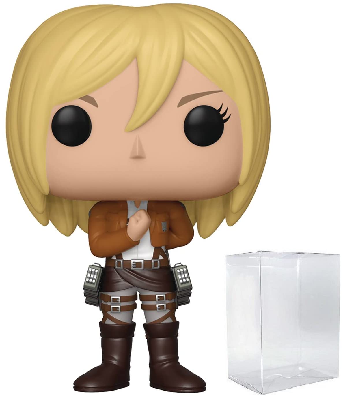POP Attack on Titan - Christa Funko Vinyl Figure (Bundled with Compatible Box Protector Case)