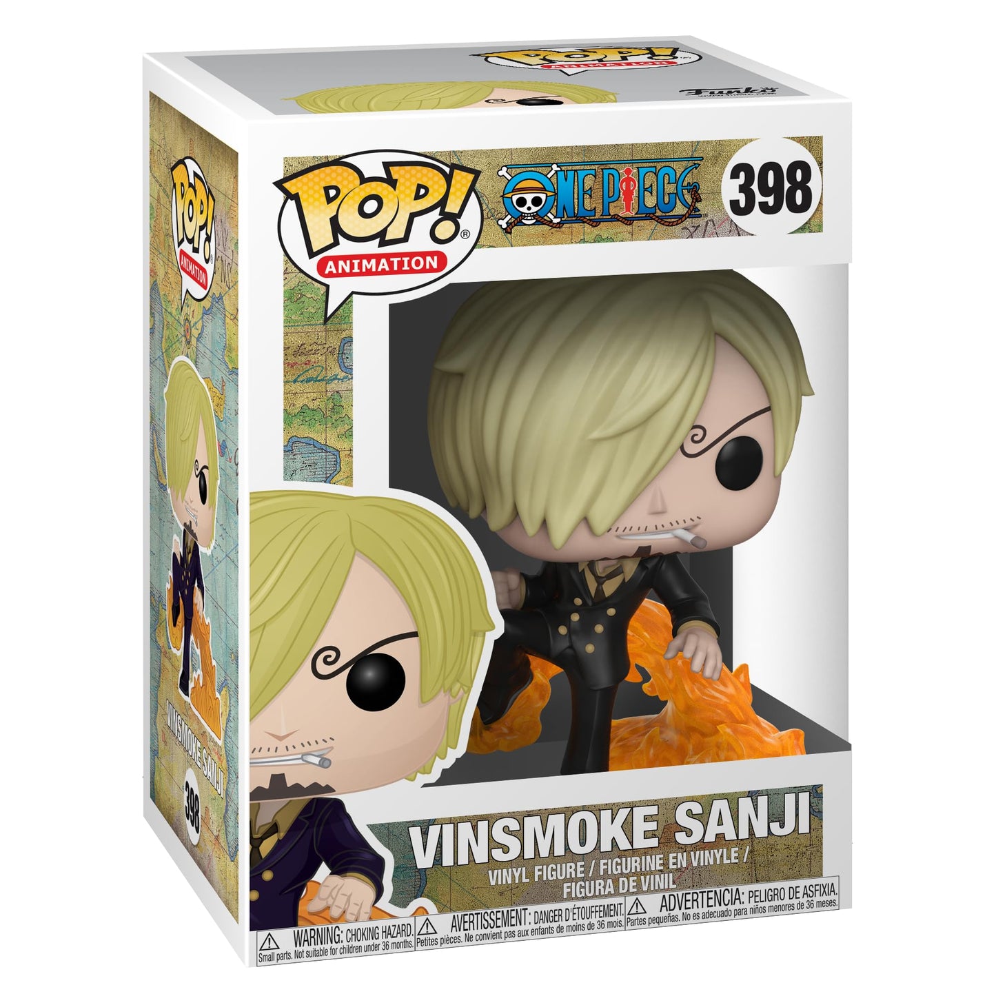 Funko Pop! Animation: One Piece - Sanji (Fishman) Collectible Figure, Multicolor