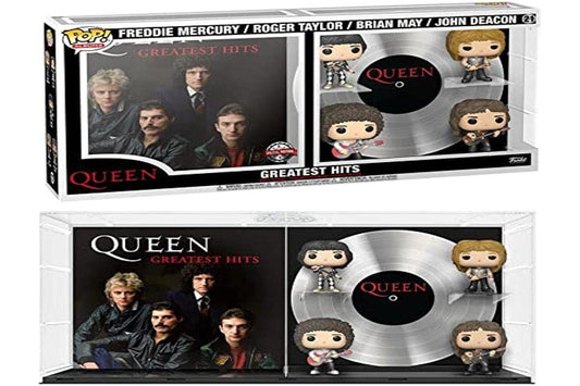 Funko Pop! Pop Albums: Queen Greatest Hits (Metallic) Deluxe Figure (Special Edition)