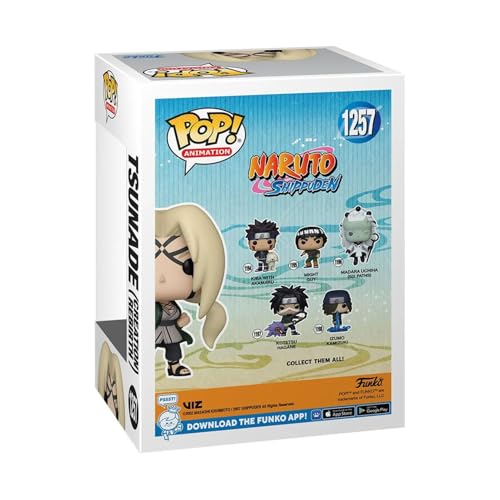 Funko Pop! Animation - Naruto Shippuden: Tsunade Senju (Creation Rebirth) #1257 - Exclusive 4-Inch Special Edition Vinyl Figure