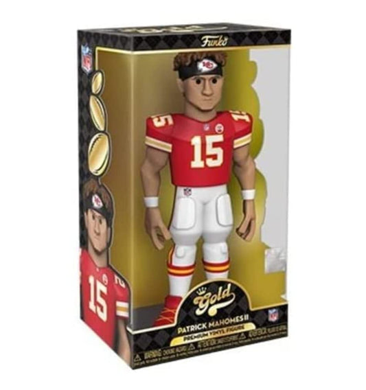 Kansas City Chiefs NFL Funko Gold 12 Inch Vinyl Figure | Patrick Mahomes