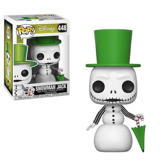 Funko Pop! Disney: Nightmare Before Christmas - Snowman Jack Skellington Collectible Figure, Multicolor