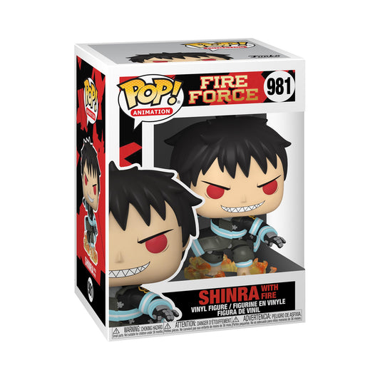 Funko Pop! Animation: Fire Force - Shinra with Fire Multicolor 56159