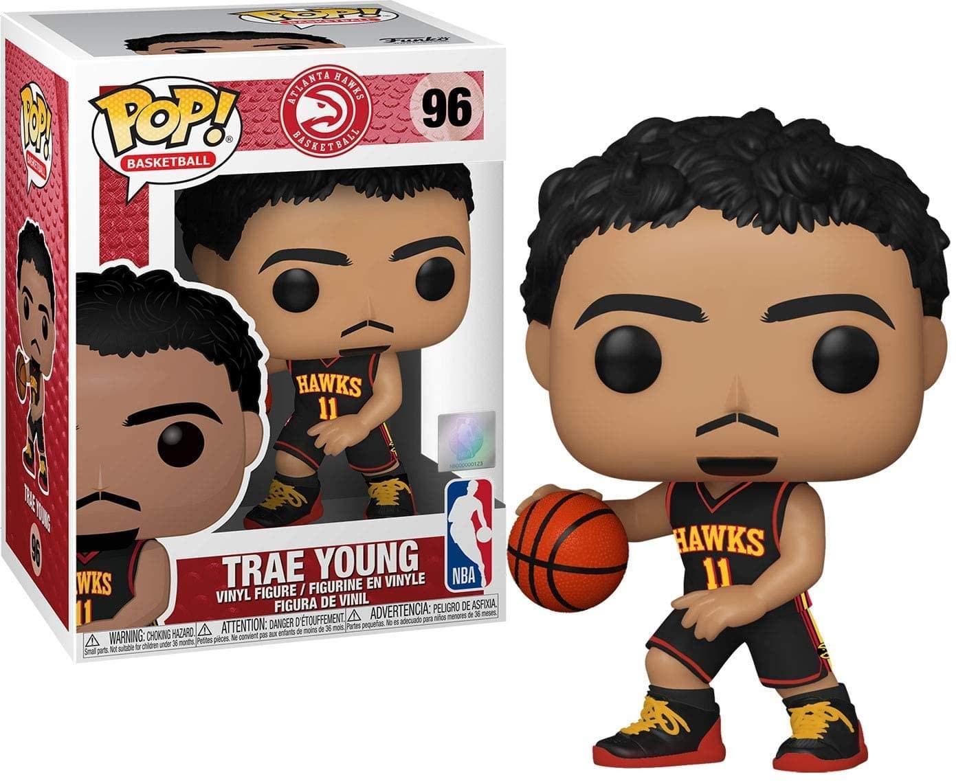Pop NBA Hawks Trae Young Vinyl Figure
