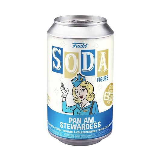Funko Soda Pan Am Stewardess Retro Flight Attendant Limited Edition Figure